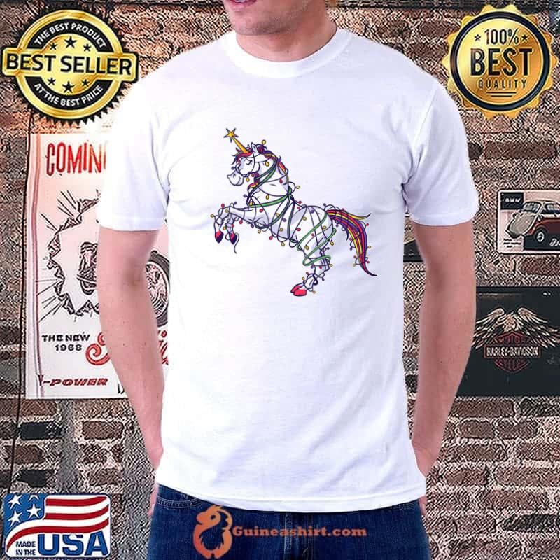 Original unicorn Christmas Family Matching Group Pajama Holiday T-Shirt