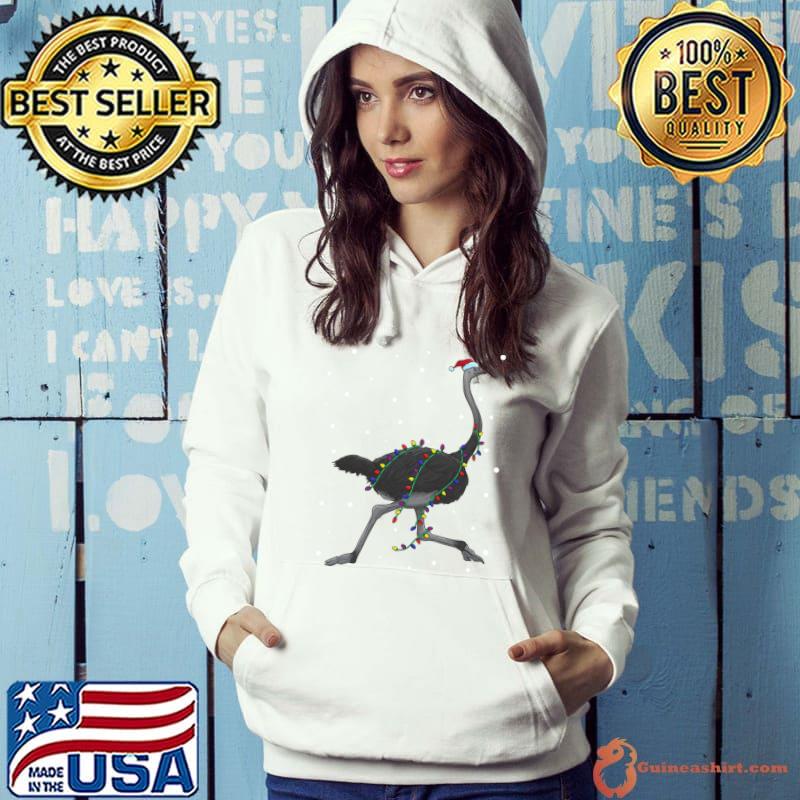 Ostrich Africa Christmas Bird T-shirt