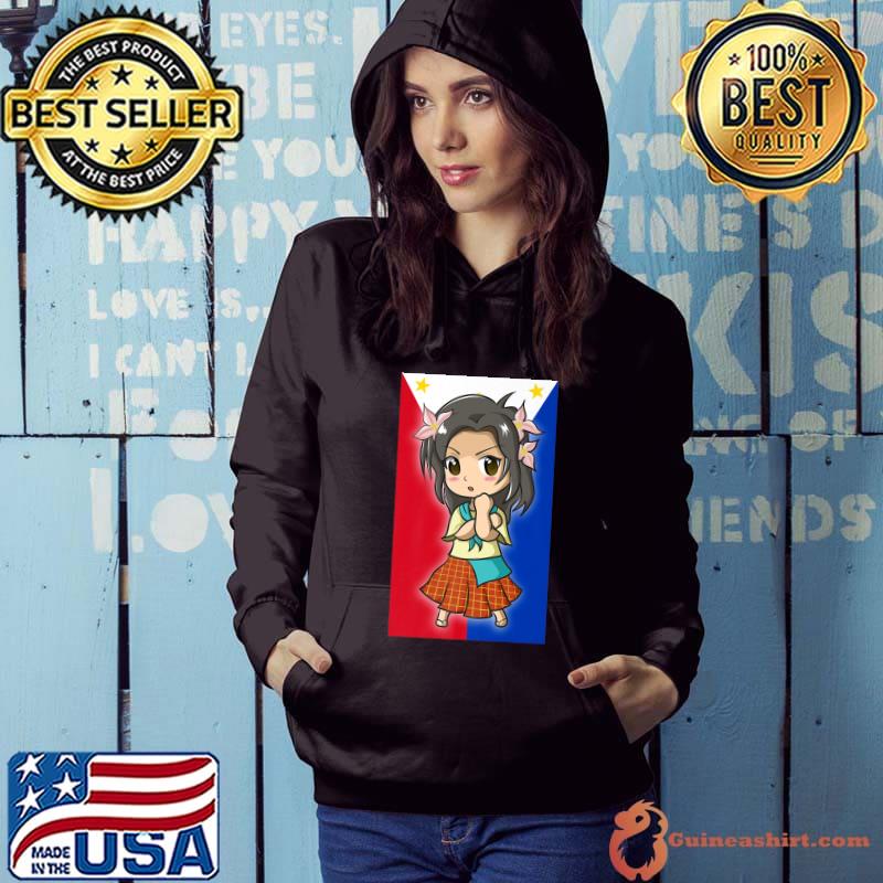 Philippines Pinay Filipina Heart Strong Proud Woman Girl Premium T-Shirt