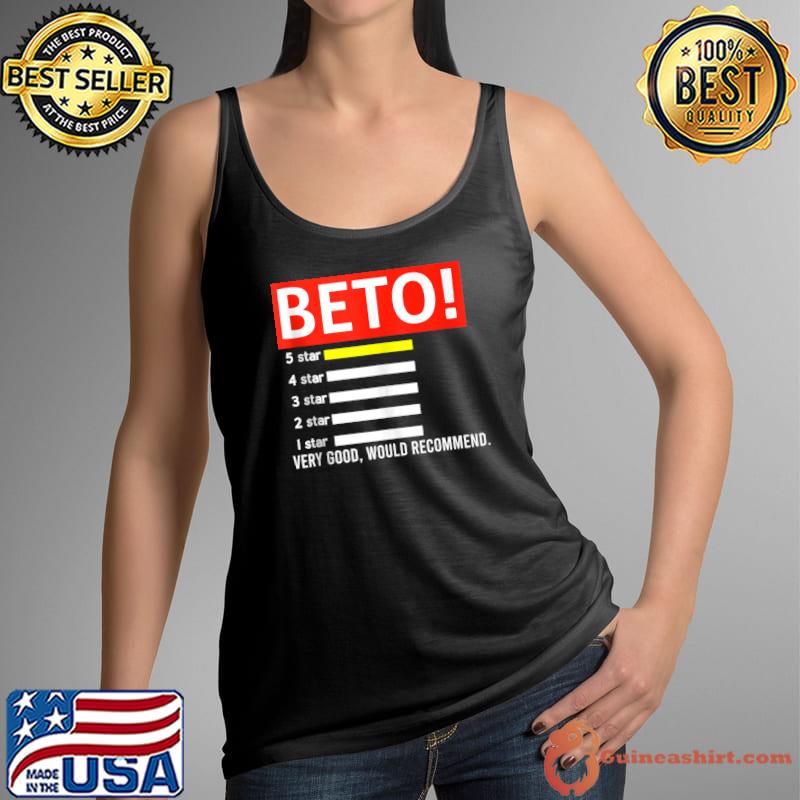 Premium Beto For Texas 2022 very good would recommend Tank Top Tank Top