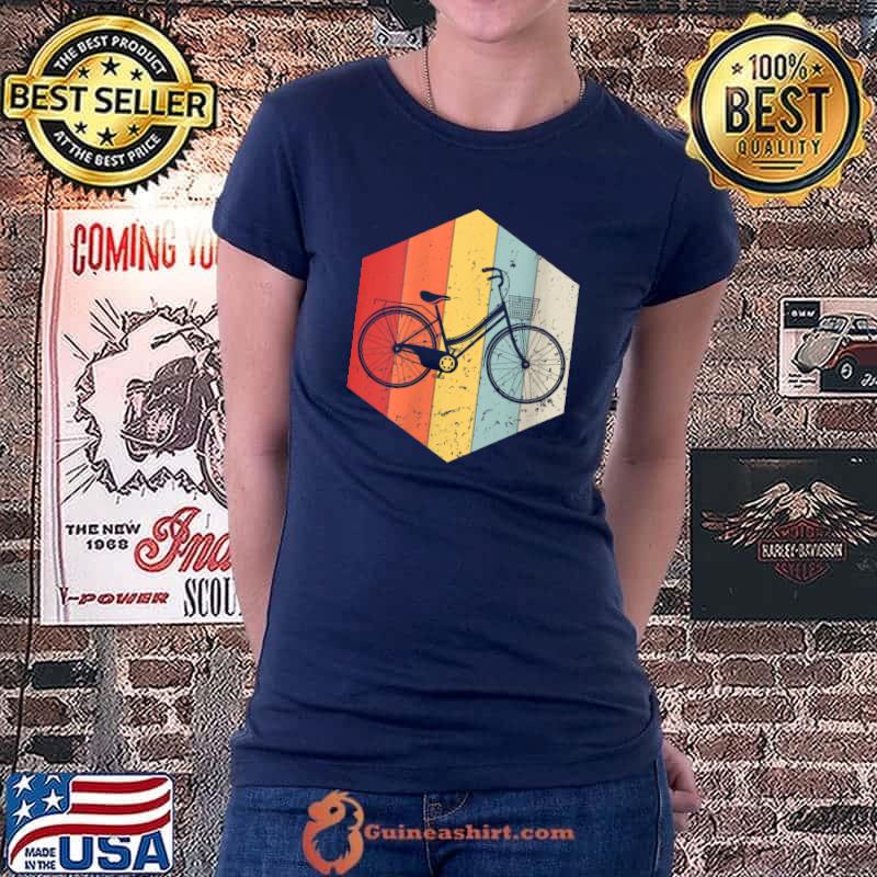 Premium bicycle Vintage Cool Bicycle Biker Lover 80s 90s Style T-Shirt