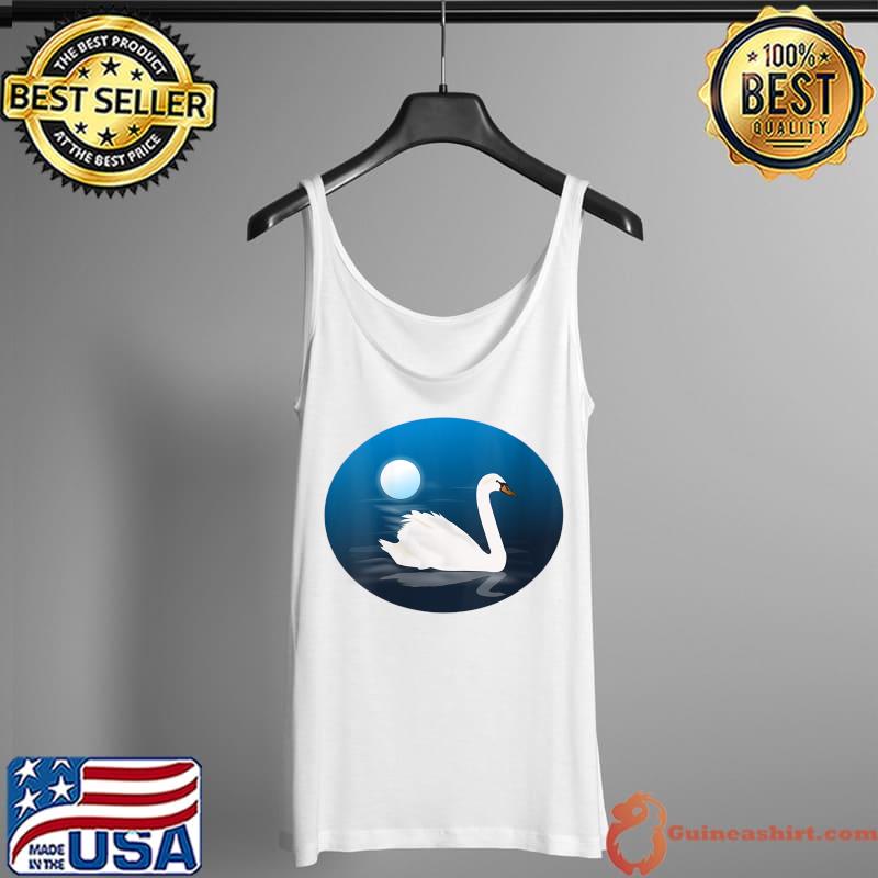 Premium birds moon T-Shirt Tank Top