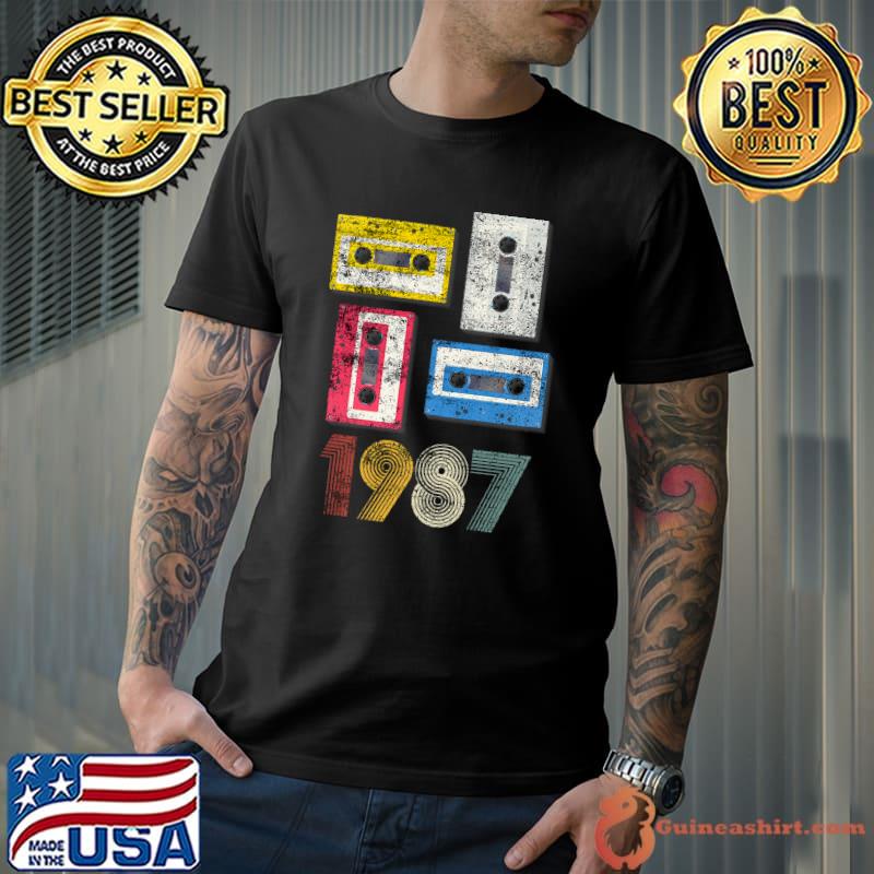 Premium catset vintage of 1987 T-Shirt