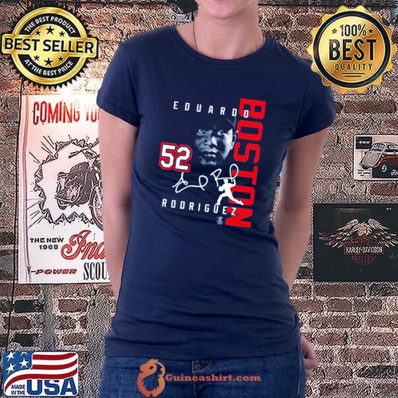 Premium Eduardo Rodriguez Boston 52 Baseball Shirt Ladiestee