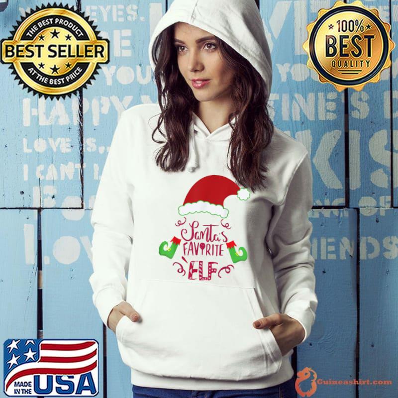 Premium funny Santa Favorite Elf Apparel, Christmas Matching T-Shirt