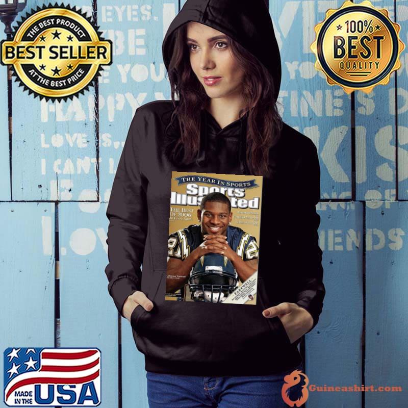 Premium good Cover Tee San Diego Chargers 2009 Ladainian Tomlinson Shirt Hoodie