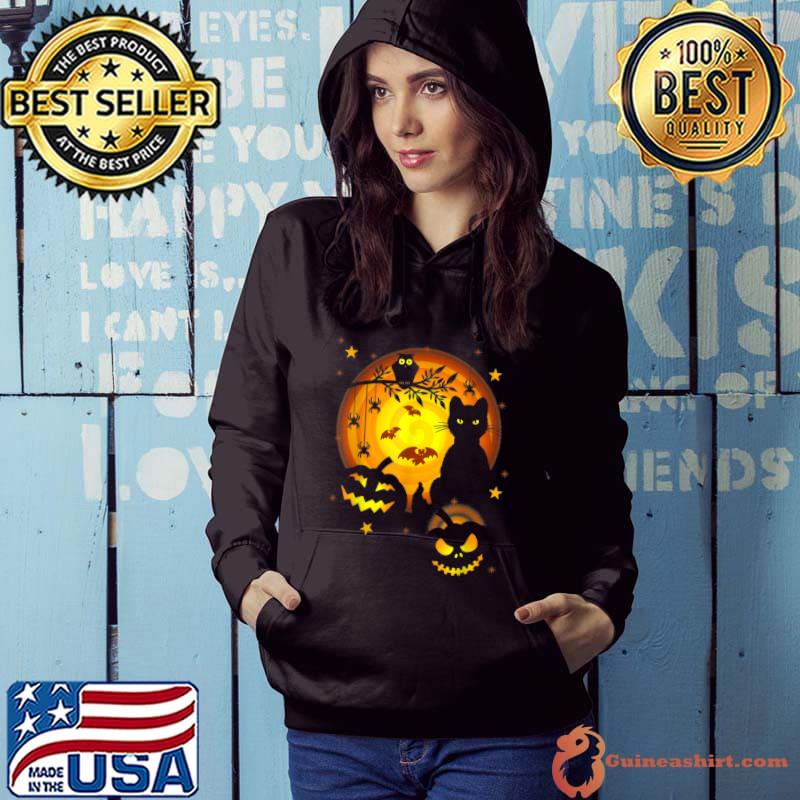 Premium Halloween Kitty Cute Cat Spooky Halloween T Shirt