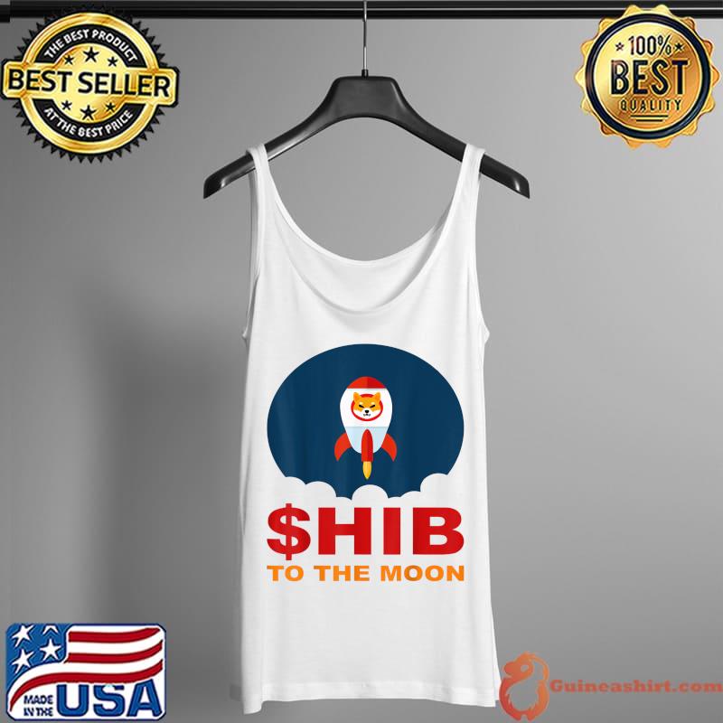 Premium $hib To The Moon Shiba Inu Coin Millionaire Crypto Loading T-Shirt Tank Top