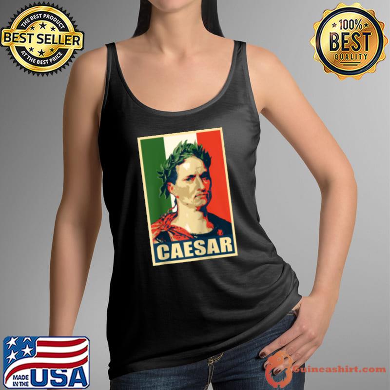 Premium julius Caesar Cool Apparel Italy Italia Raglan T-Shirt Tank Top