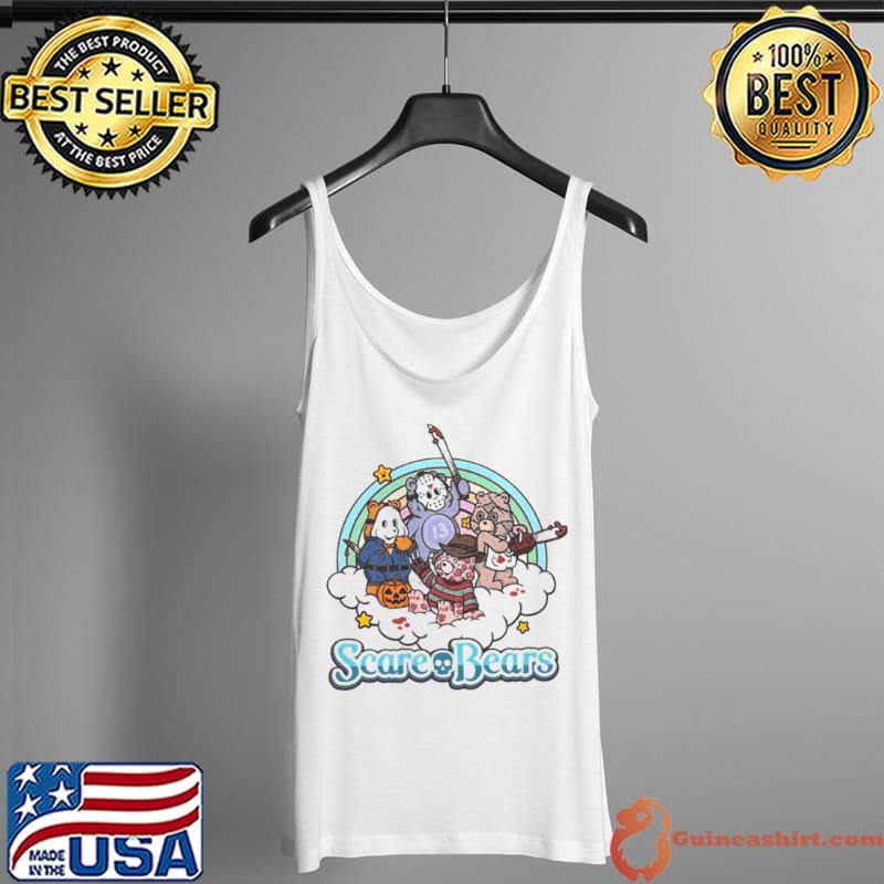 Premium Scare bears Tank Top