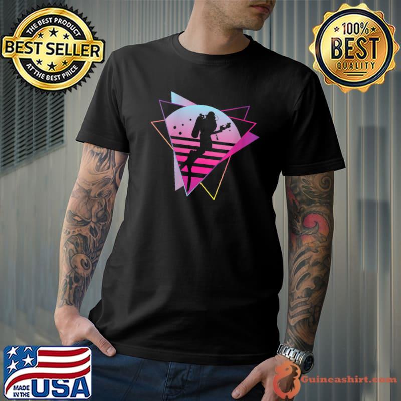 Premium scuba Diving Diver Vintage Retro Vaporwave T-Shirt Unisex
