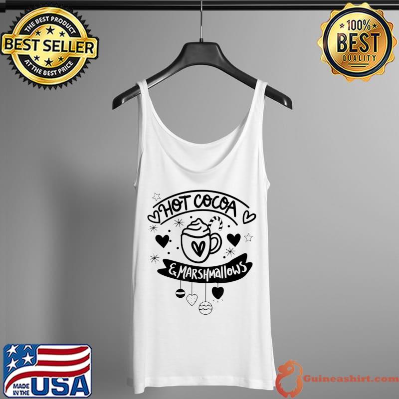 Premium We Go Together Like Hot Cocoa and Marshmallows Christmas Day T-Shirt Tank Top