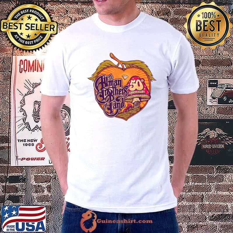 Retro 60s Allmans Men The Music Legend Live Forever Vintage T-Shirt