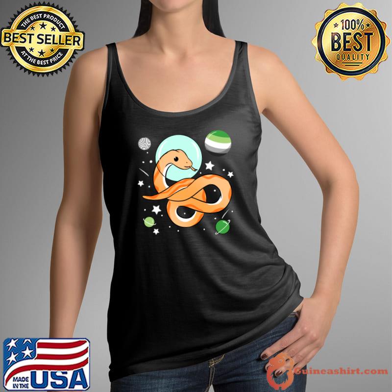 Snake Astronaut Aromantic Pride T-Shirt Tank Top