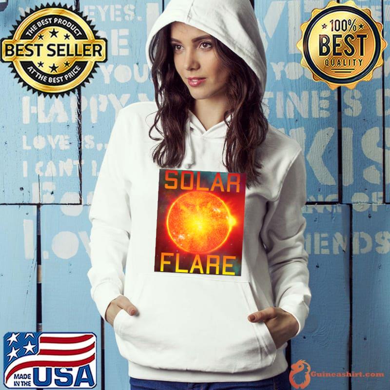 Solar Flare Space Sun Science Aerospace Engineer Astronaut Premium T-Shirt