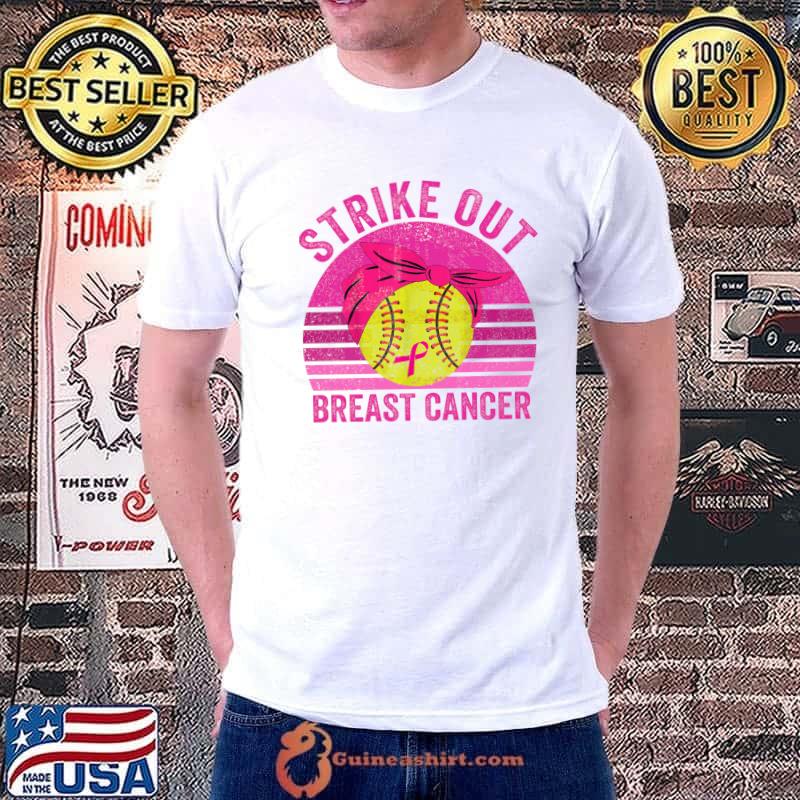 Strike Out Breast Cancer Awareness Softball Fighters T-Shirt