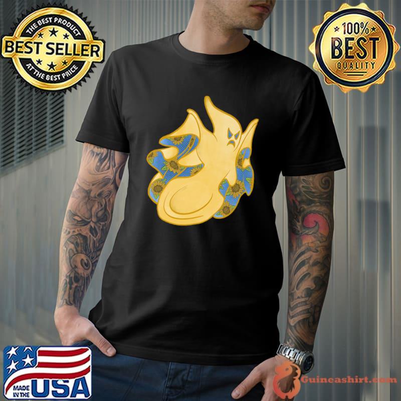 Sunflower Halloween Springtime Ghost Premium T-Shirt