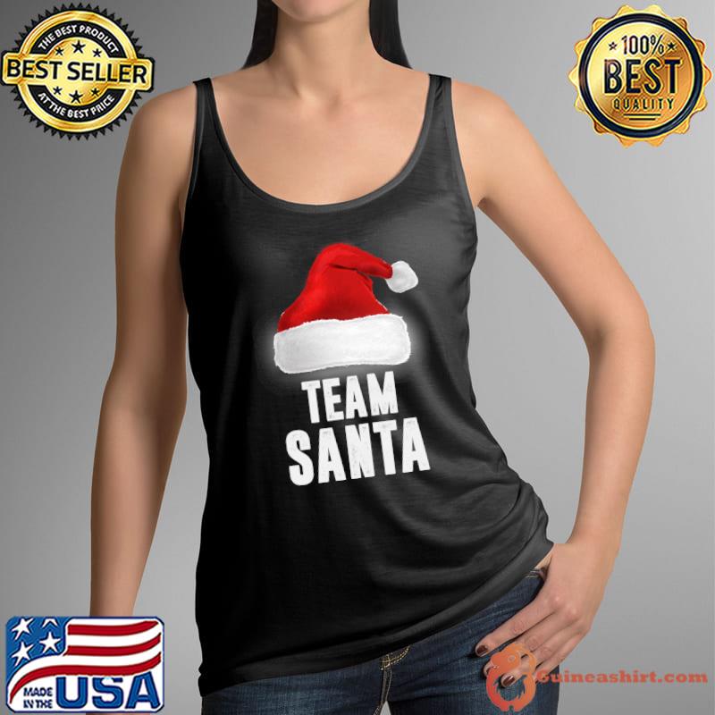 Team Santa, Christmas Pajama Outfit, Family Matching T-Shirt Tank Top