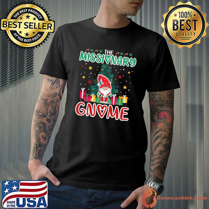 The Missionary Gnome Xmas Tree Group Christmas Matching T-shirt