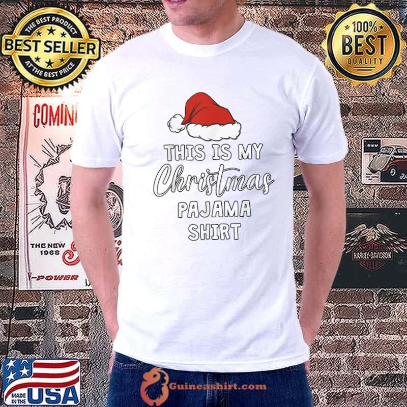 This is My Christmas Pajama Shirt Sleep Night Top Men Women T-Shirt