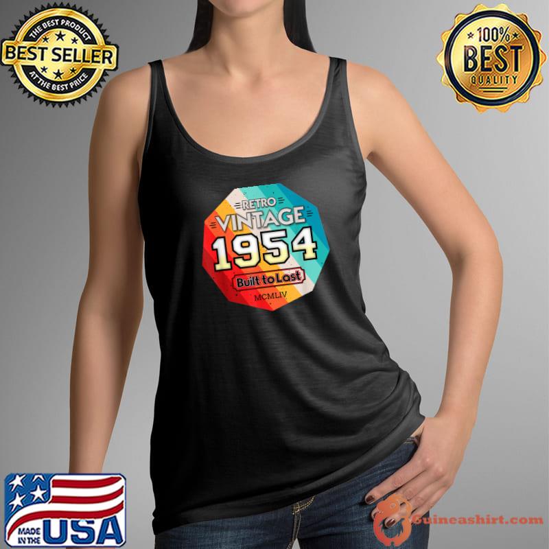 Top 1954 Birthday Vintage 67th 68th Retro T-Shirt Tank Top