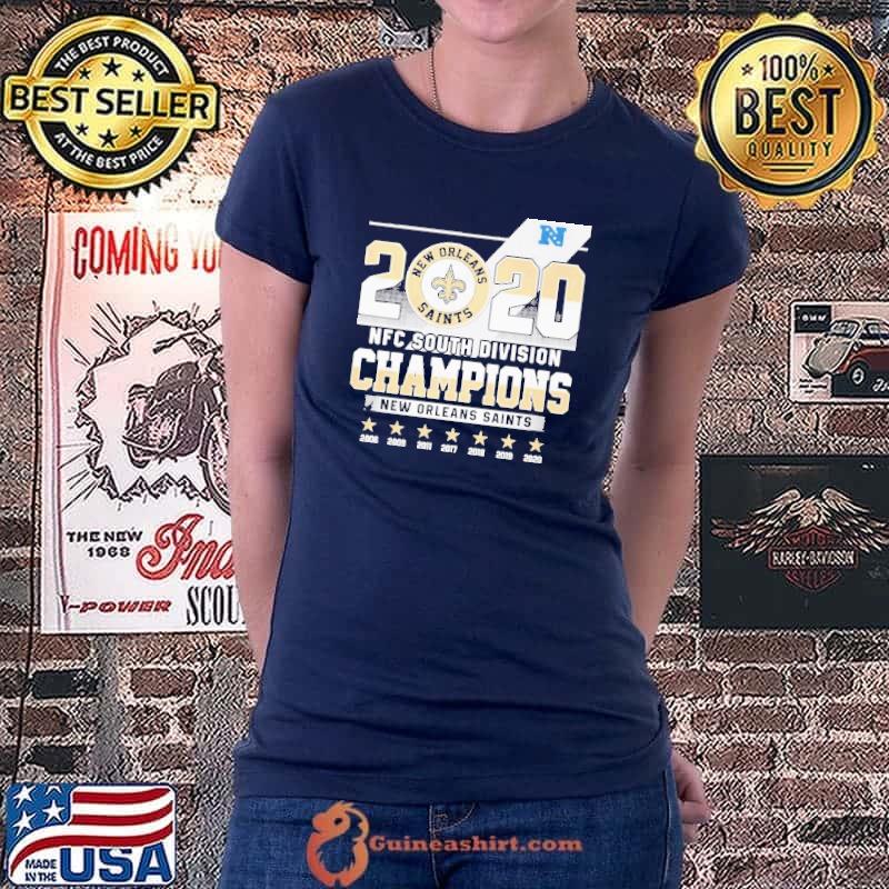 Top 2020 NFC south division champions new orleans saints Ladiestee