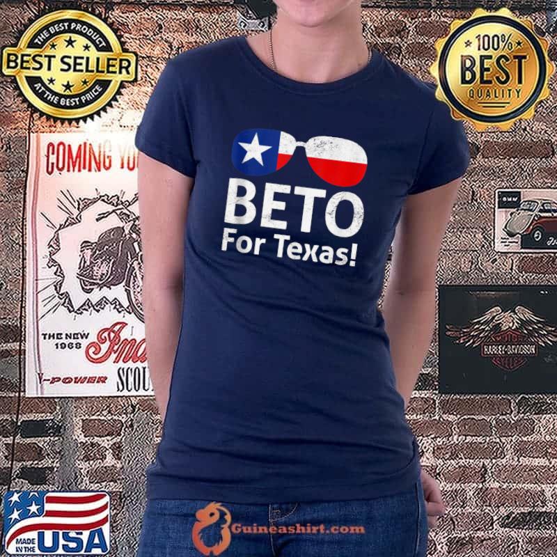 Top Beto For Texas 2022 Governor Vote 22 glasses T- Ladiestee