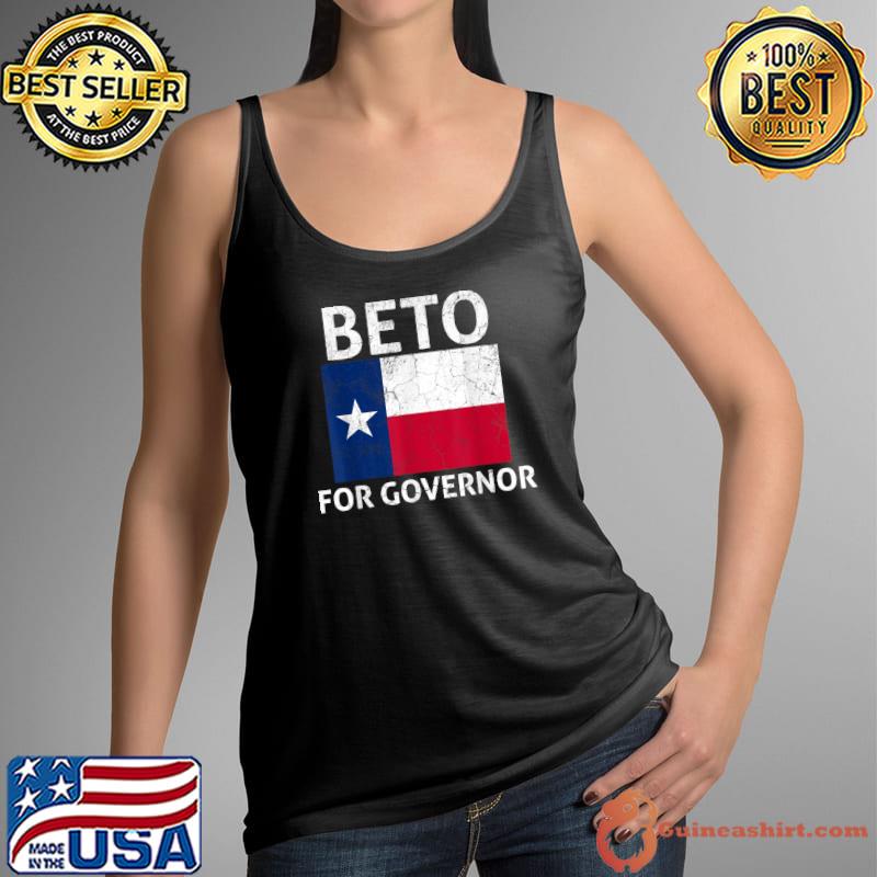 Top Beto For Texas 2022 Governor Vote 22 T-Shirt Tank Top