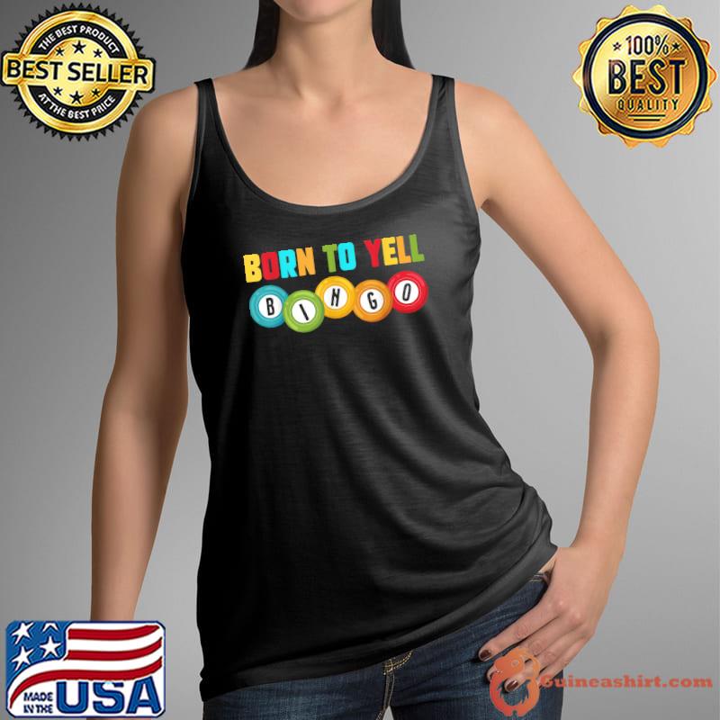Top bingo Player Funny Bingo addict Humor T-Shirt Tank Top