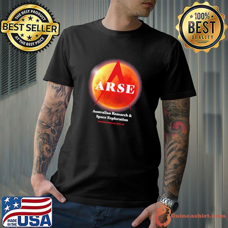 Top Blood Moon Arse Australian Research And Space Exploration Vintage Shirt Unisex