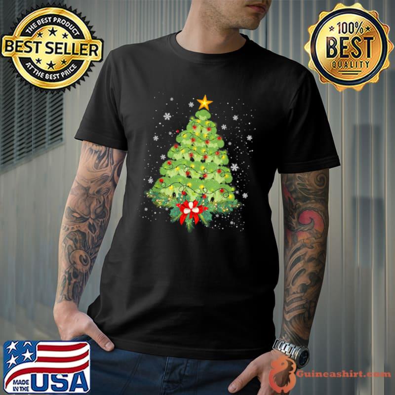 Top broccoli Lover Xmas Gift Broccoli Christmas Tree T Shirt