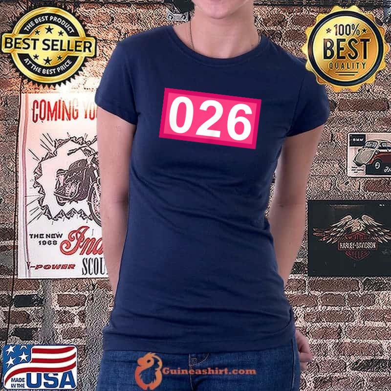 Top funny 26 Year Old Gifts Number 026 Patch 26th Birthday Bday T-Shirt