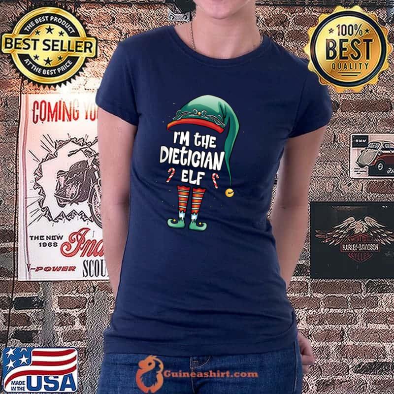Top Halloween I’m The Dietician Elf Costume Vegan Ketogenic T Shirt Ladiestee