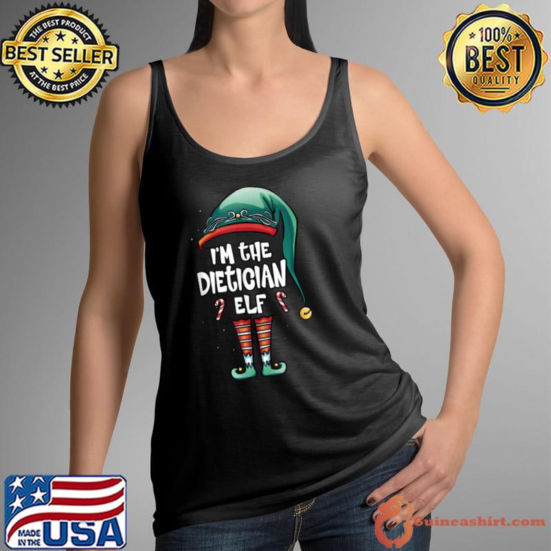 Top Halloween I’m The Dietician Elf Costume Vegan Ketogenic T Shirt Tank Top