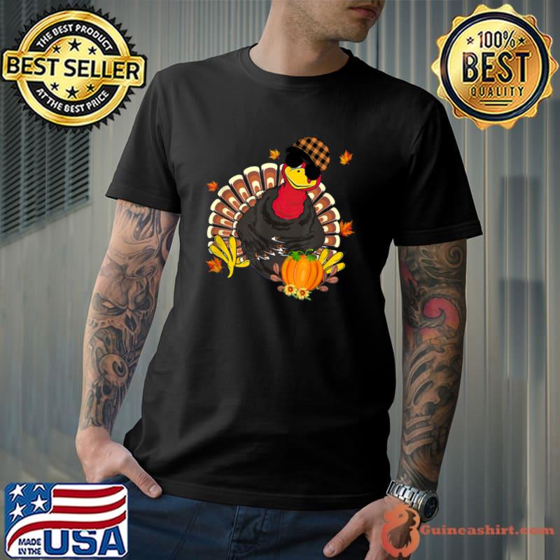 Top Happy Turkey day Funny Thanksgiving 2021 Autumn Fall season T Shirt Unisex