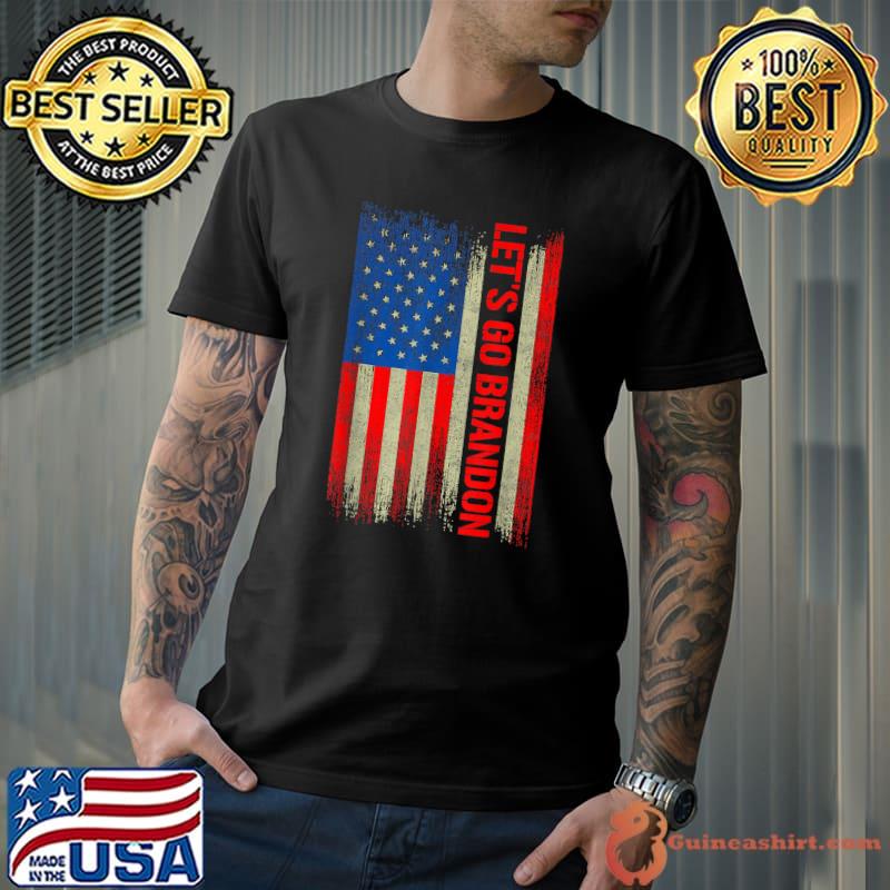 Top let's Go Branson Brandon Conservative Anti T-Shirt