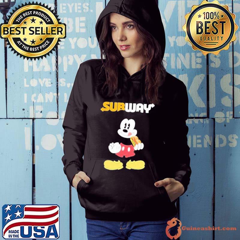 Top Mickey Mouse Subway Logo Shirt