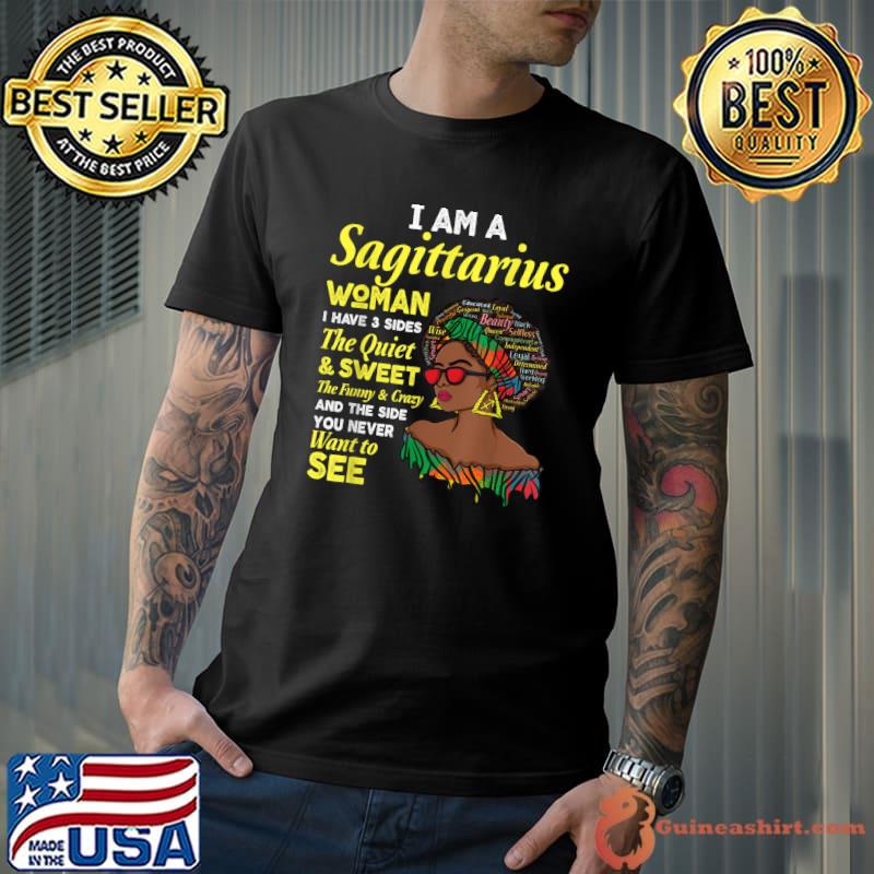 Top November December Birthday Zodiac sign Sagittarius queen T-Shirt Unisex