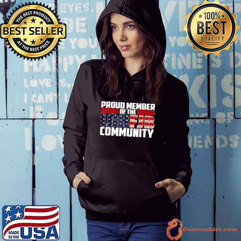 Top proud member of the LGBFJB community Funny American flag Anti Biden T-Shirt