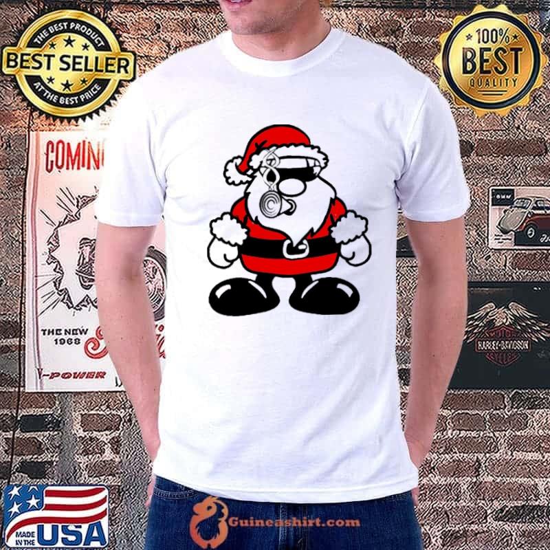 Top Santa Smoking Cigar Beard Christmas Unisex T-Shirt Unisex