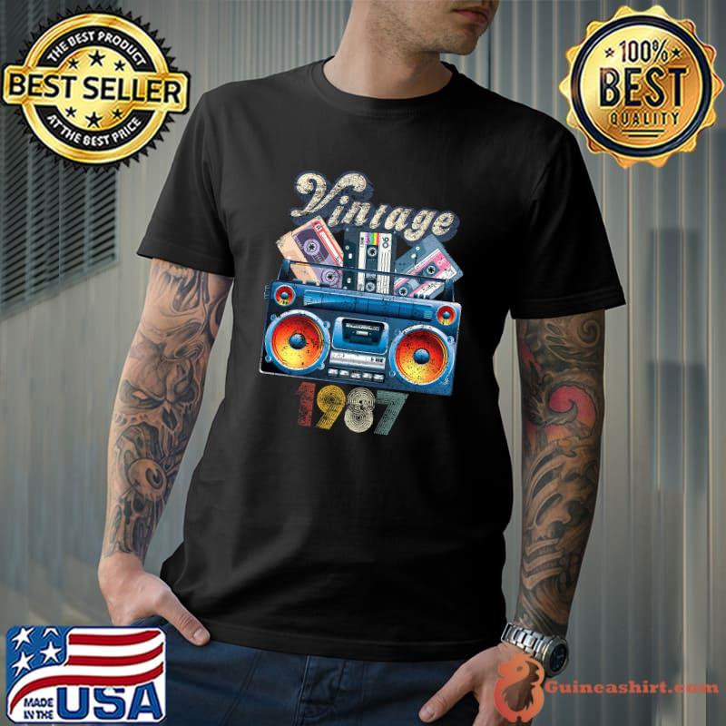 Top sterio vintage best of 1987 T-Shirt