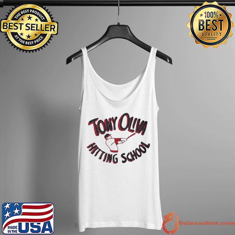 Top Tony oliva hitting school baseball Tank Top