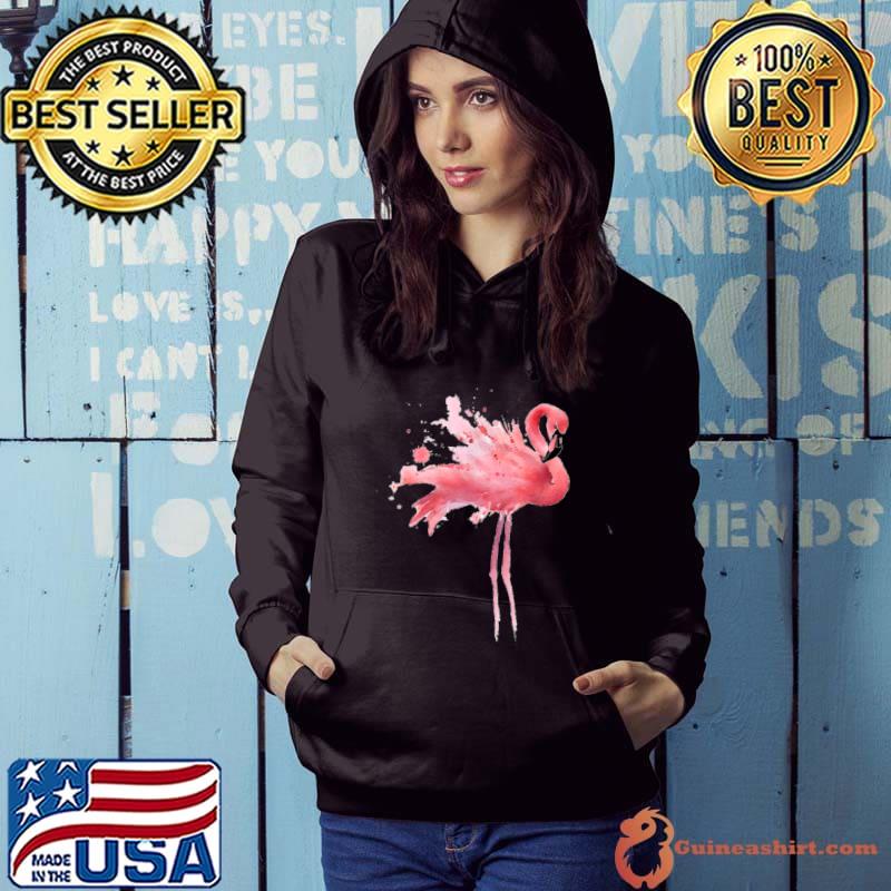 Top We Wear Pink Breast Cancer Awareness Flamingo Flamingo Lover T Shirt