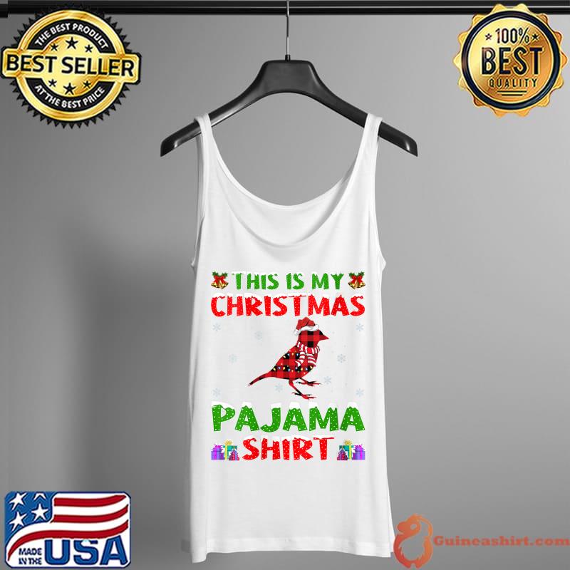 Xmas Santa Hat This Is My Sparrow Christmas Pajama T-Shirt Tank Top