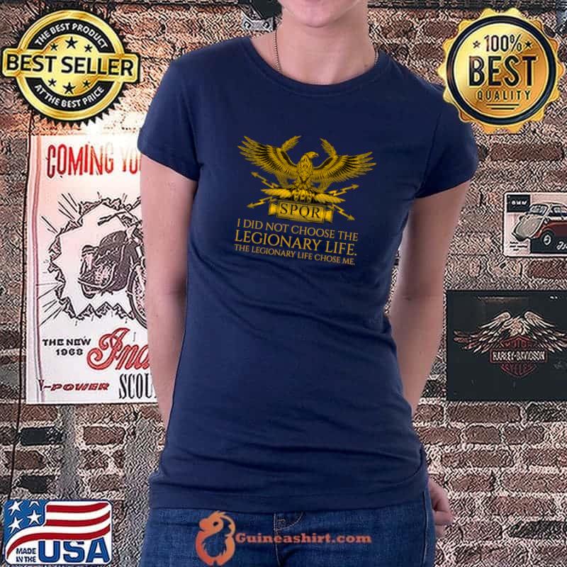 Ancient Roman Eagle Standard - Legionary Life - SPQR Rome T- Ladiestee