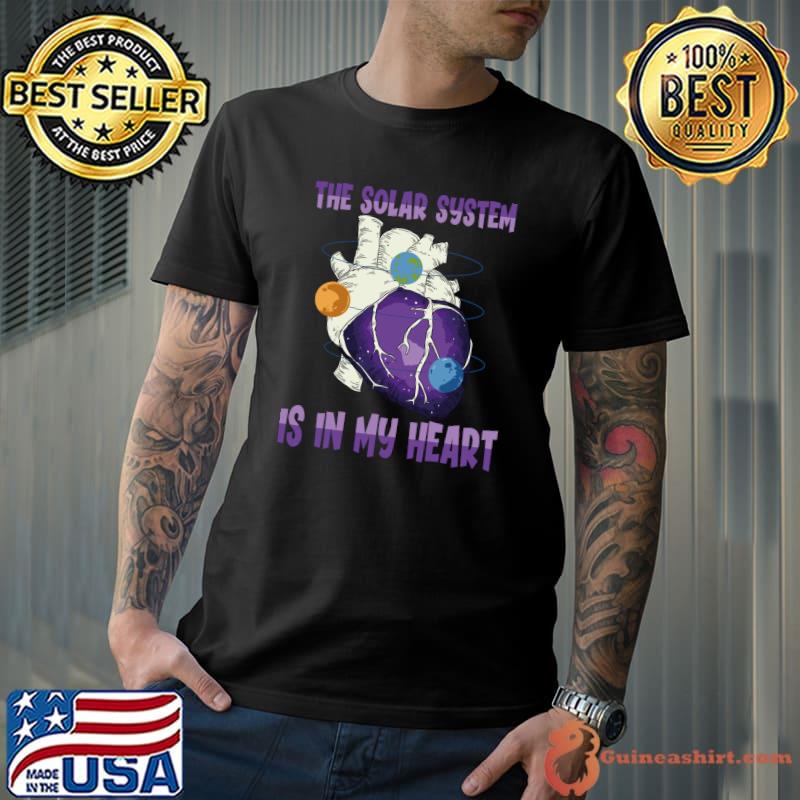 Astronaut Astronomy Solar System Space Kids Galaxy Earth T-Shirt