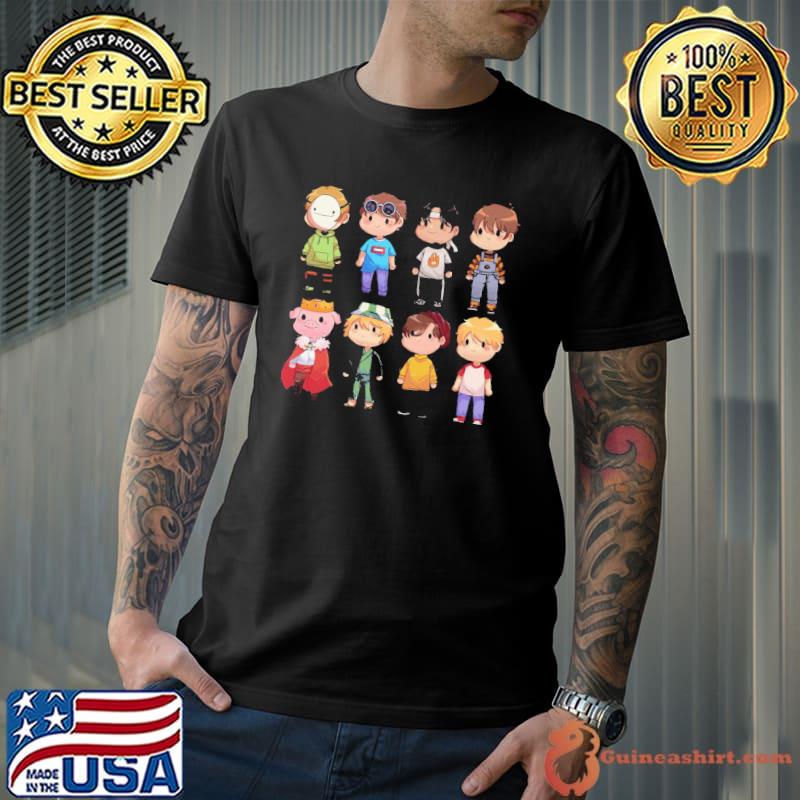 Awesome All Members Dream Smp Unisex Hoodie Unisex
