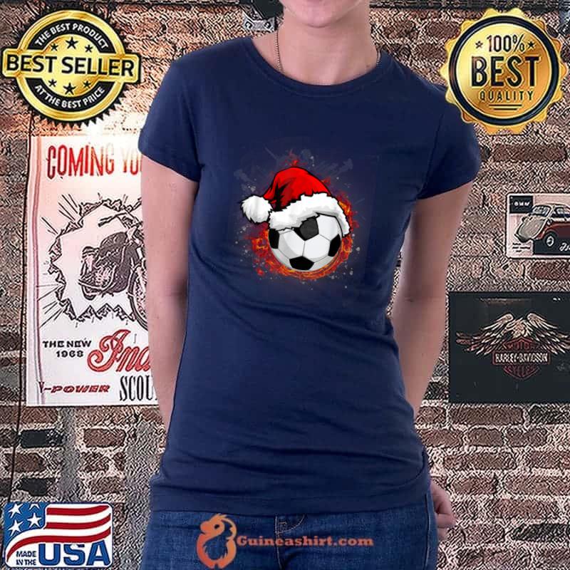 Awesome Football Christmas Sports Funny Xmas T Shirt
