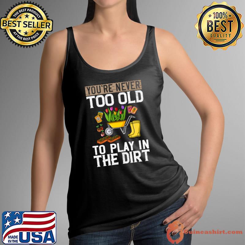 Awesome Garden Gardening Vegetable Plants Beginners T- Tank Top