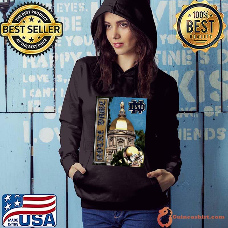 Awesome Golden Dome Notre Dame Shirt